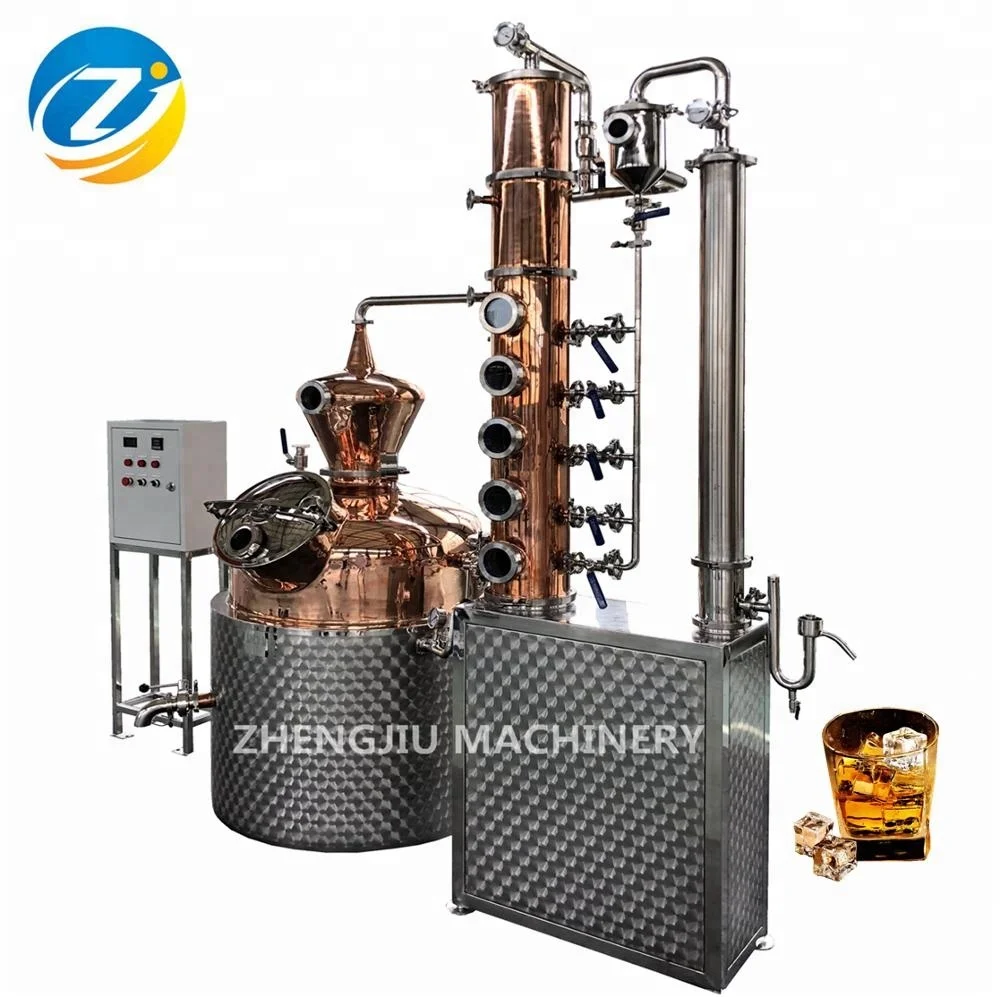 
copper distillation equipment alembic pot still other beverage distillery 