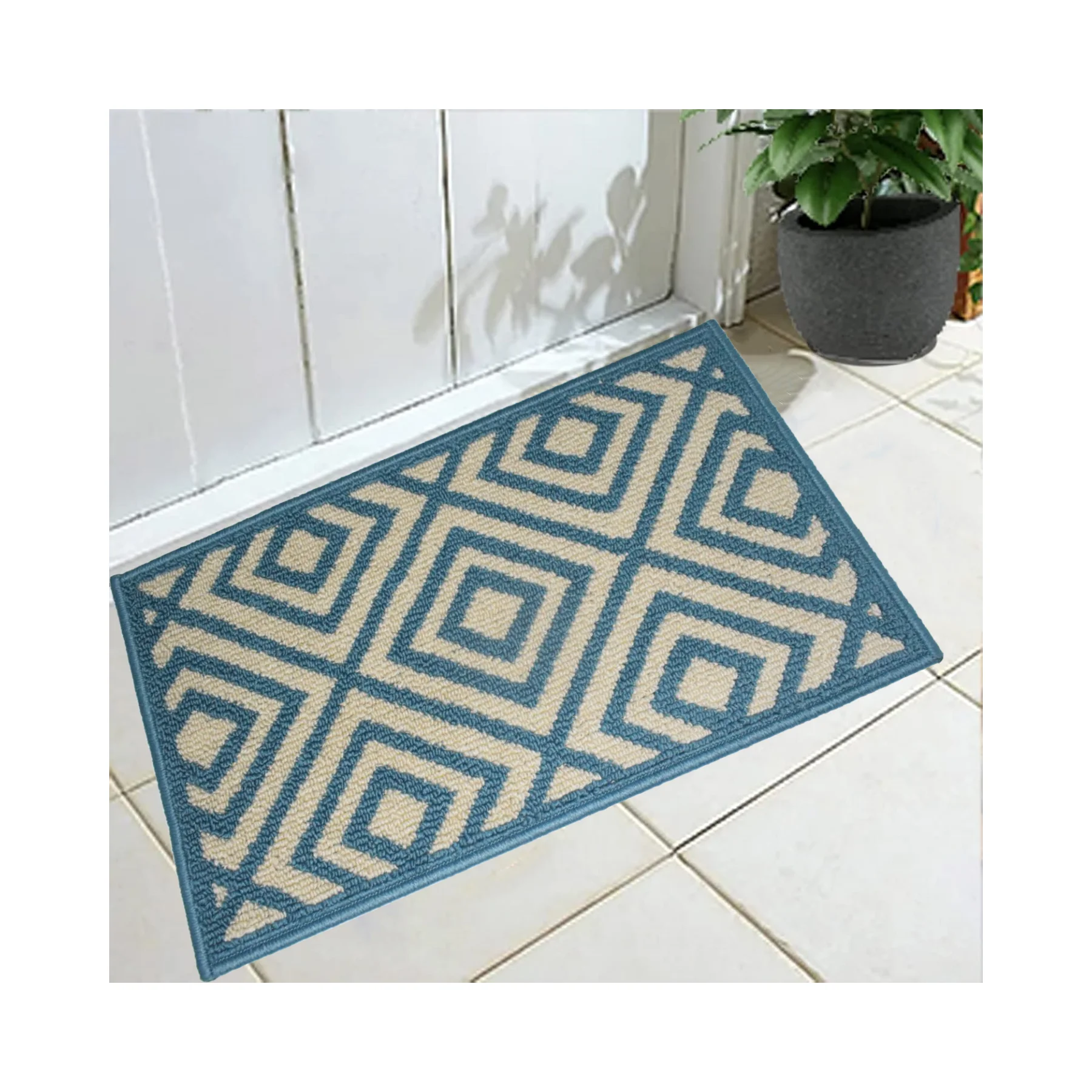 Wholesale Anti Slip Door Mats For Home Tapis De Sol Outdoor Front Custom Washable Polypropylene Non Slip Floor Mat