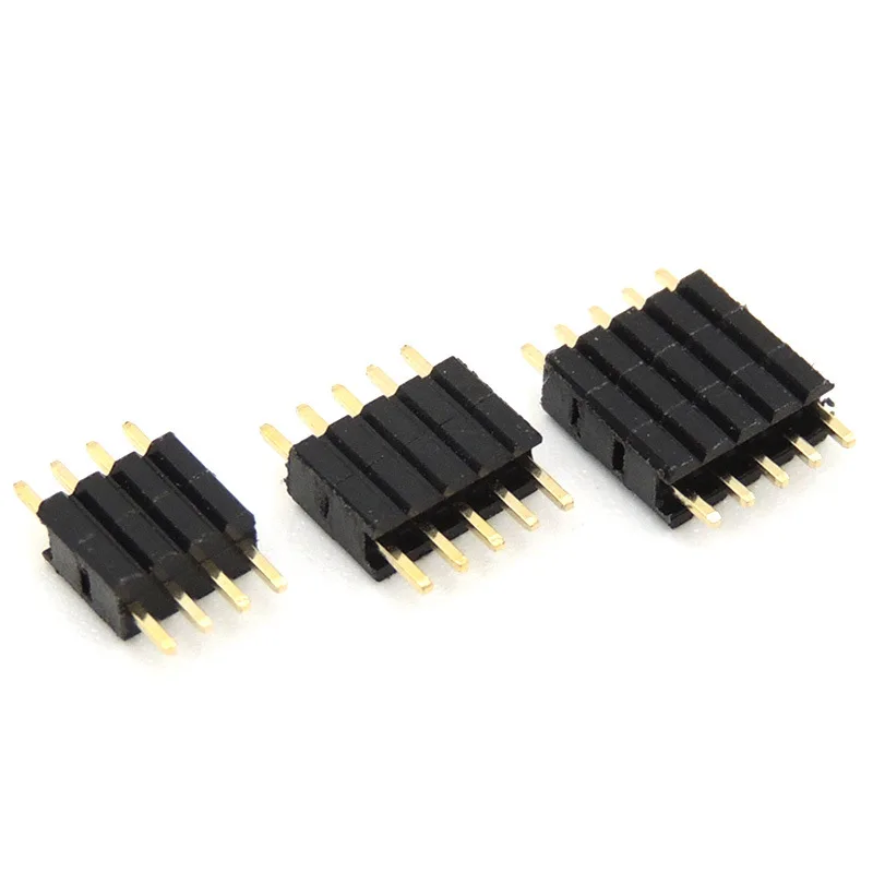 Однорядный прямоугольный Штекерный разъем 1x50 pin шаг прямой 1 27 мм smd box idc