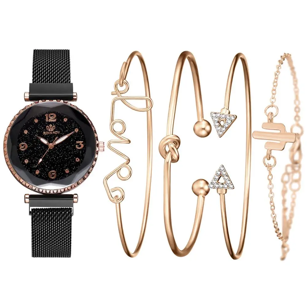 2019 Hot selling quartz ladies watch bracelet set wholesale