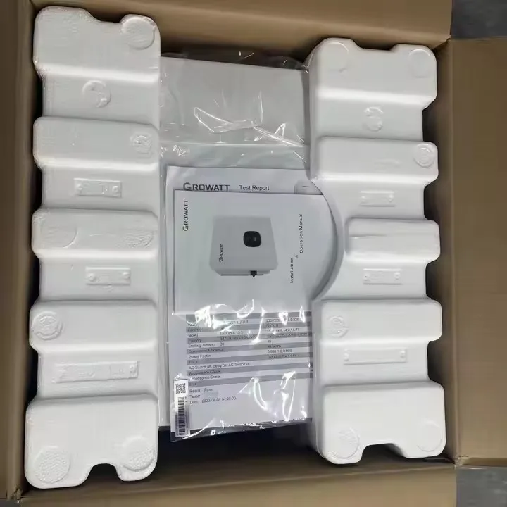 solar inverters solar energy system complete kit solar Growatt Three Phase Grid-connected  Inverters MAX 100KTL3-X LV