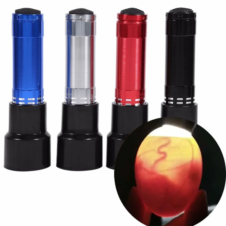 Incubator Egg Tester Candling Lamp LED Light Super Cold Incubation Equipment Chicken Tool Pocket Poultry Egg Lamp Incubator