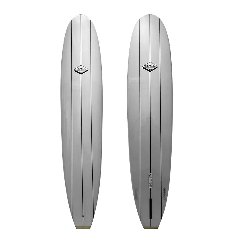 9ft Customized Epoxy Surfboard Longboards 3 wooden strips  High Quality Factory EPS Long Surfboards