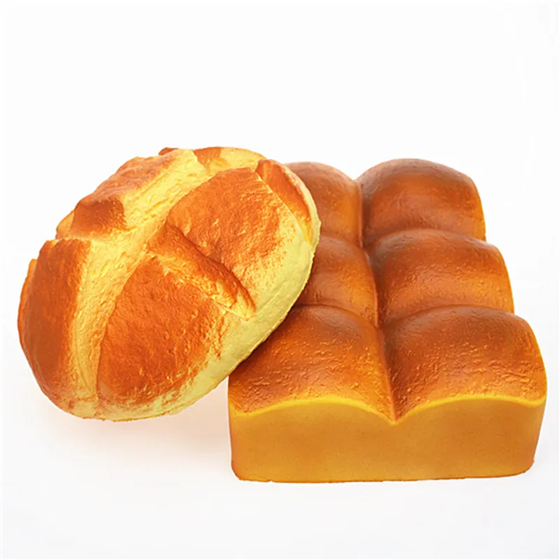 High quality squishy toy super soft jumbo slow rising round bread
