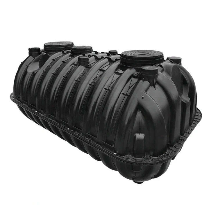 Hot Sale Underground Professional Three Chamber Underground HDPE Septic Tank
