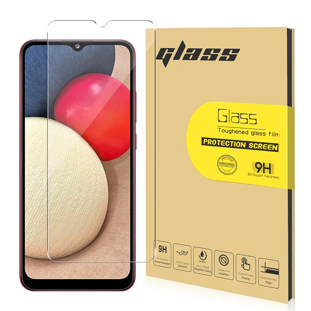 Professional Supply 9H Mobile Tempered Glass Screen Protector Crystal Clear Phone Camera Lens For Samsung