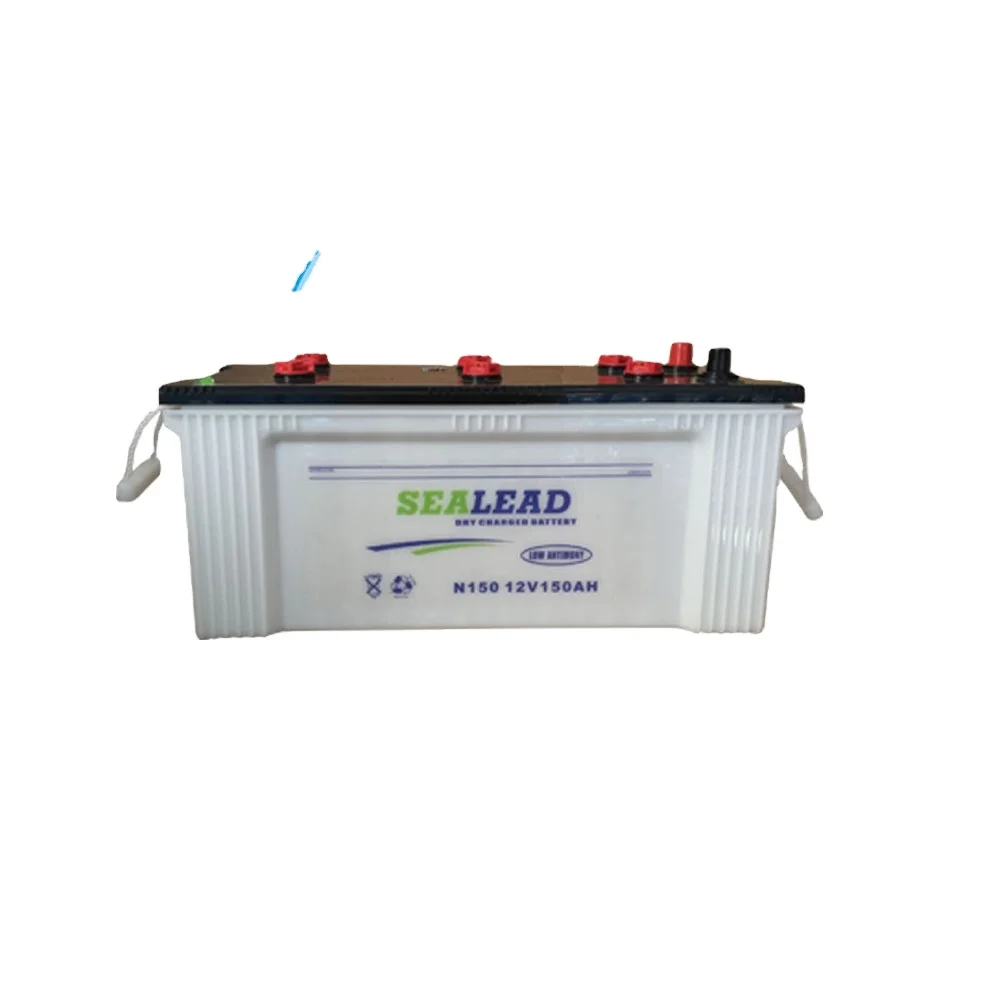 Герметичный свинцово-кислотный автомобильный аккумулятор N150AH, автомобильные батареи, автомобильный аккумулятор для запуска автомобиля