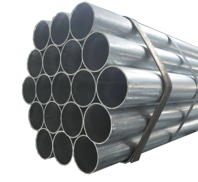 ERW welded pipe mild steel ms black carbon steel pipe astm a53 standard 6m 12m length tube manufacturer for Building Material