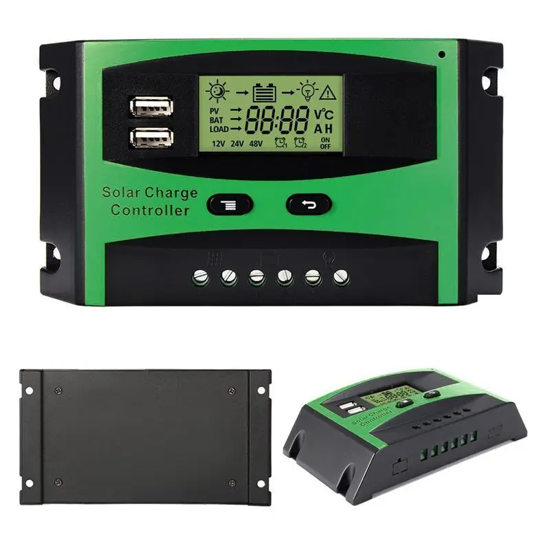 Solar Inverter PWM 12 volt 48v 20a 40a 60 amp 100a 150amp Solar Control DC Motor Speed Power System Controller