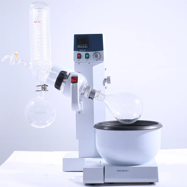 High Grade Industrial Mini Rotary Vacuum Evaporator 2L Laboratory Rotary Evaporator