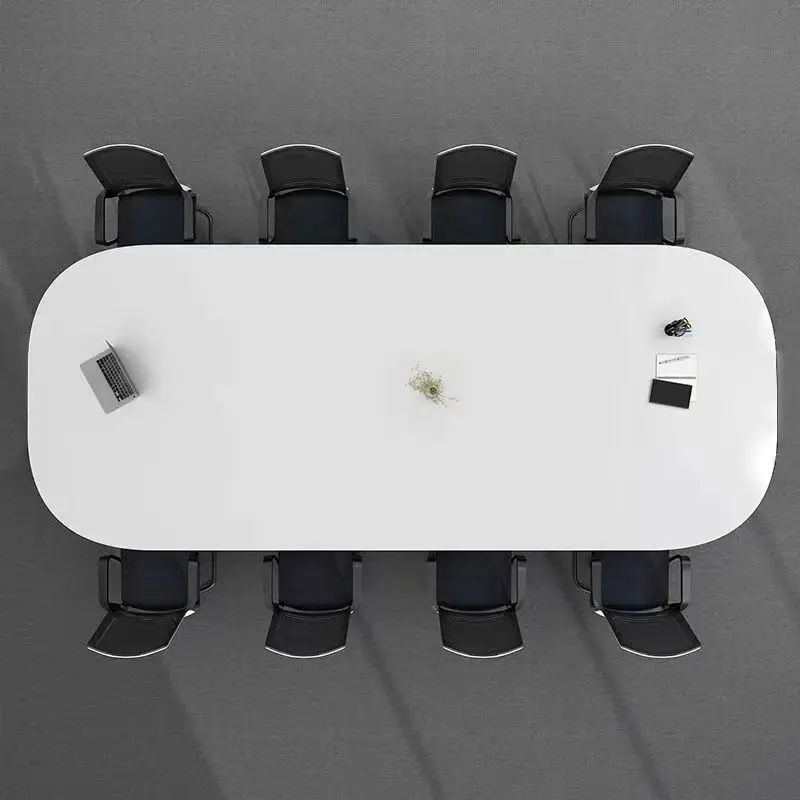 Simple modern conference tables and chairs combination small conference room table oval long table