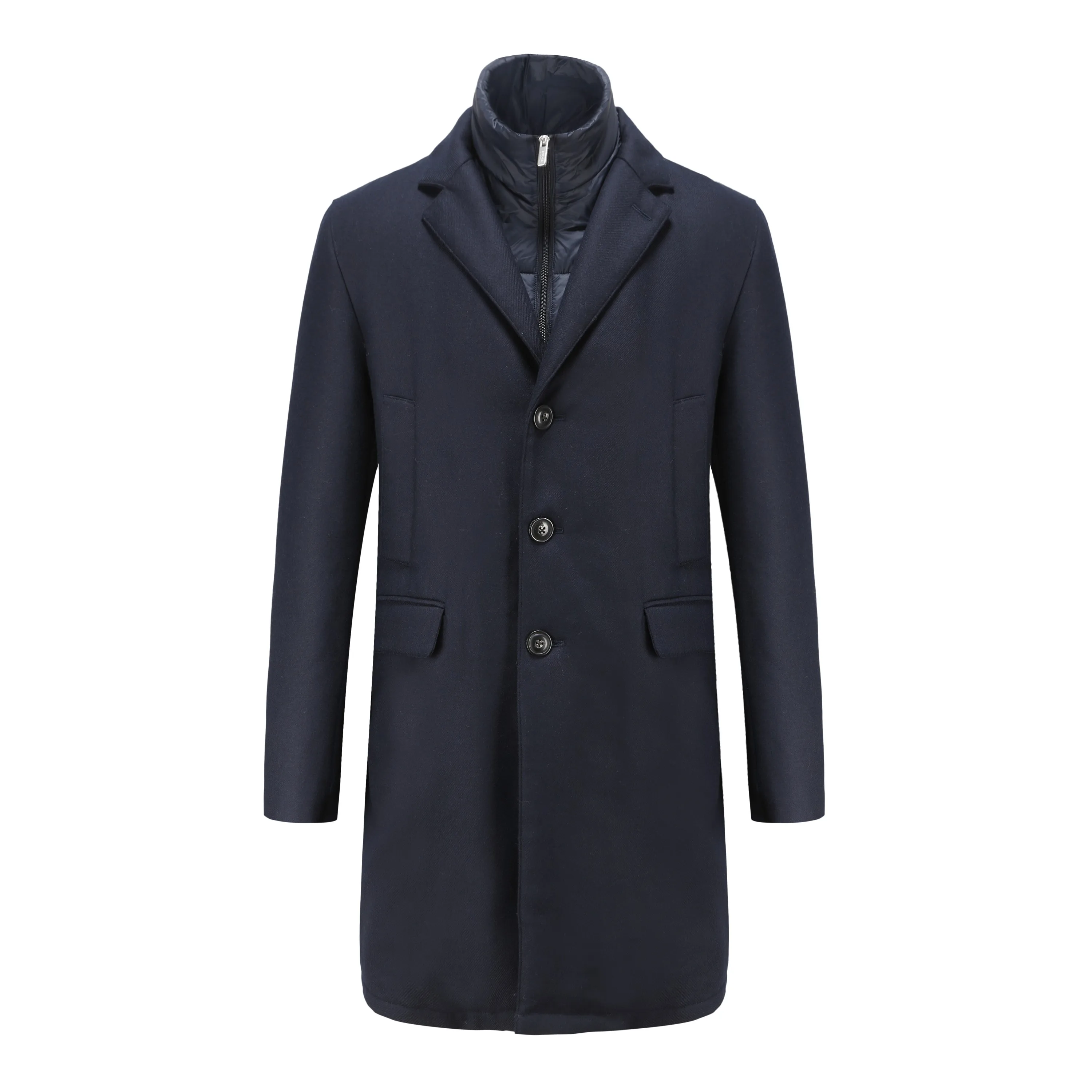 OEM ODM Custom High-end Business Casual мужское 100% органическое длинное шерстяное