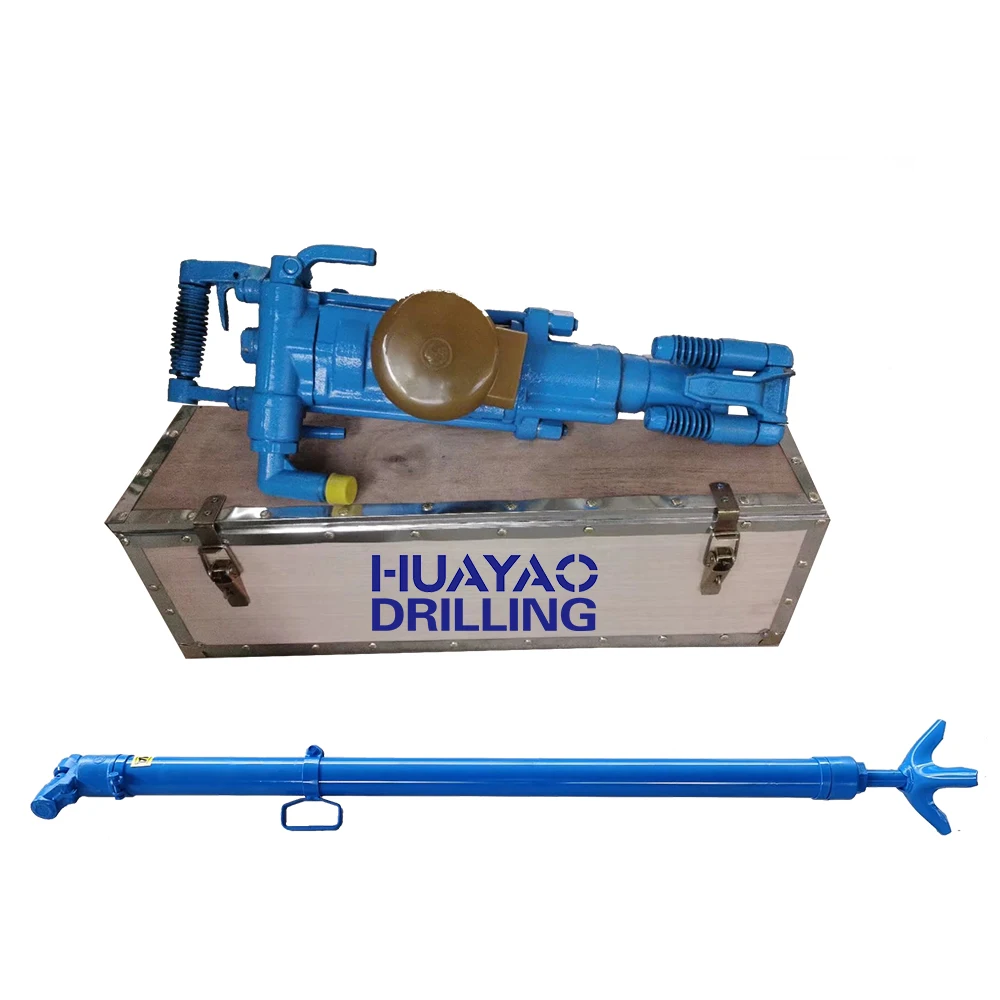 YT27 Air Leg Jack hammer Pneumatic Rock Drill for Mining
