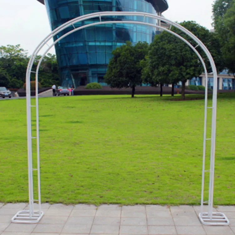 Assemblable Metal wedding party festival stage outdoor wedding arch shelf for wedding flower decoration