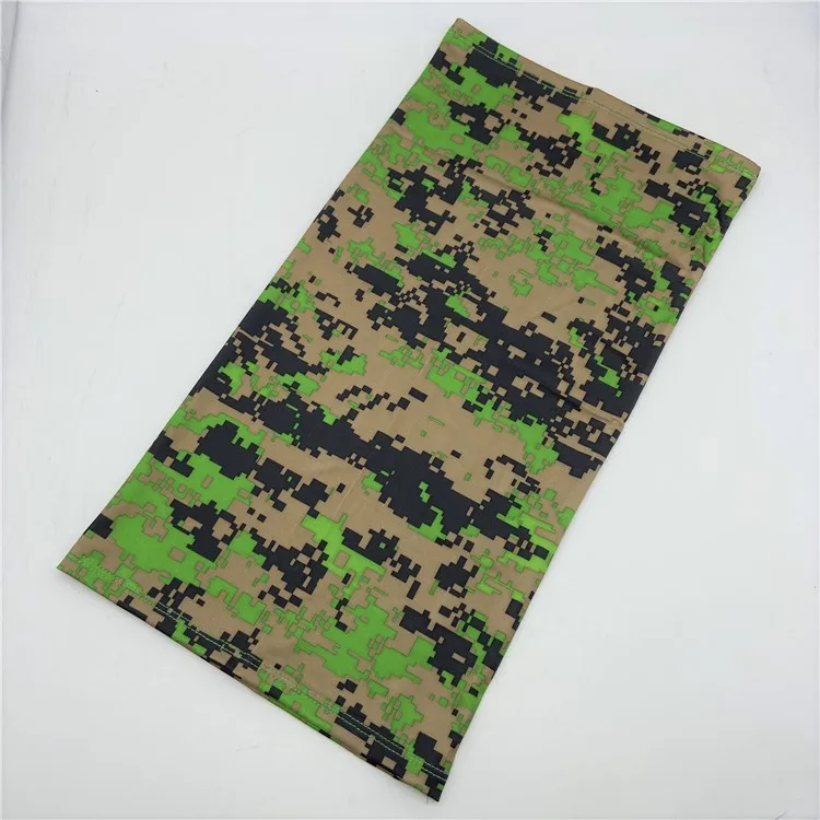 
New arrival muti-functional bandanna seamless neck scarf tube head-wear magic bandanna quick dry desert camouflage 