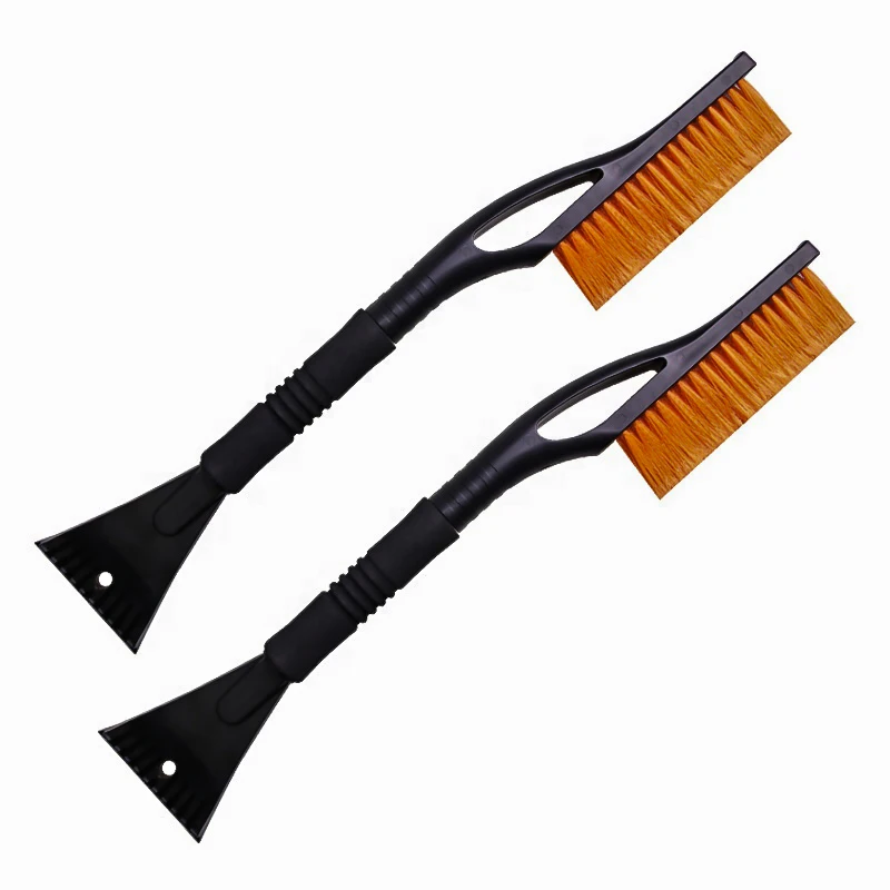 2 In 1 Household Car glass washing brush Snow And Ice Removal Brush Removable Ice Scraper