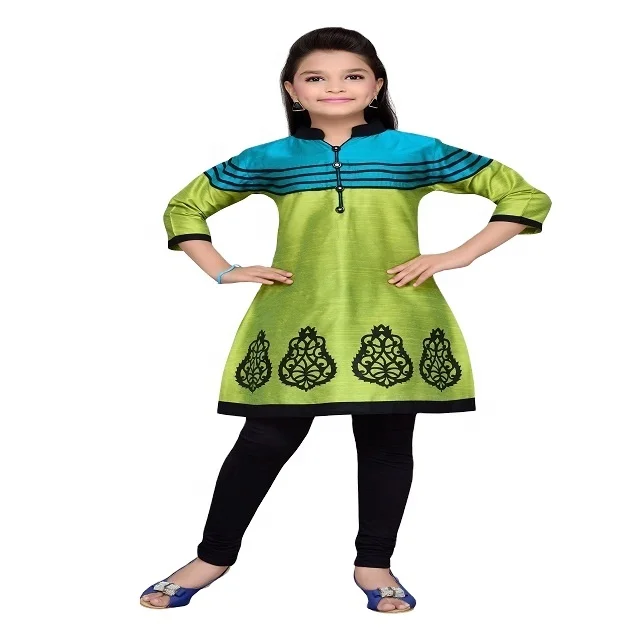 New Pattern kurtis design for Girls wear with collar