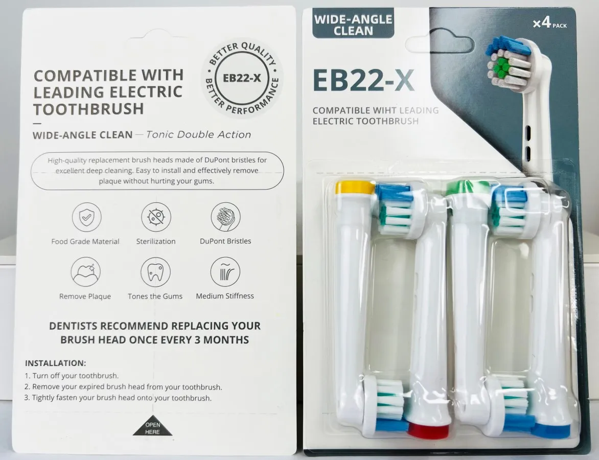 Or-Care Brush Head Replaceable Toothbrush Head Tooth Brush Removable Vibrator Teeth Brush Head In Stock