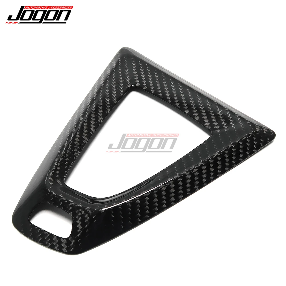 Настоящее углеродное покрытие для BMW M2 F87 M3 F80 M4 F82 M5 F83 F10 F85 X5M F86 X6M F12 F13 автомобильная ручка переключения передач наклейка отделка