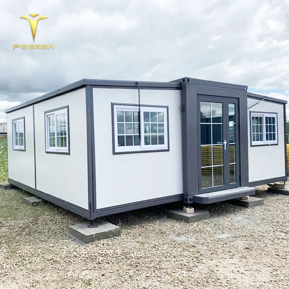 Integrated Sandwich Panel Flat Pack Expandable Container House Prefab Walls Dome Steel Building Folding