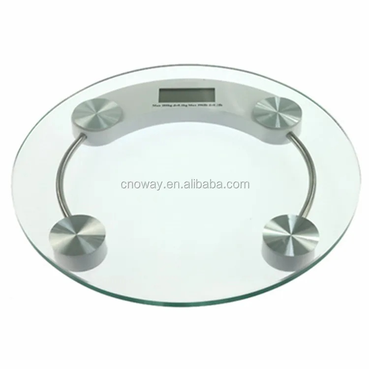 Keep fit glass digital body scale/human weighing scale
