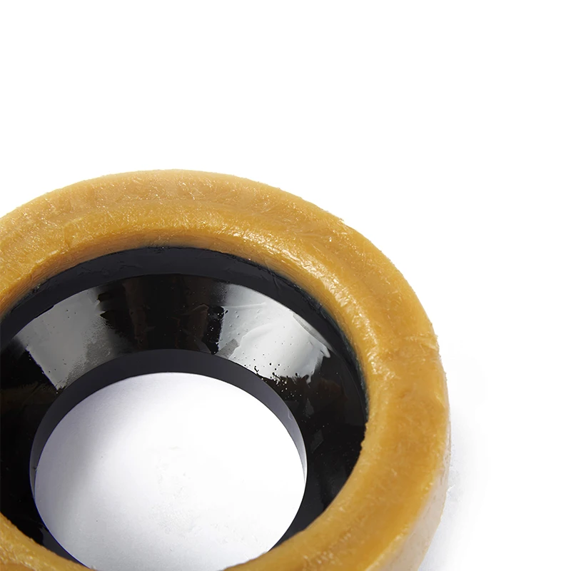 WC toilet bowl wax gasket Toilet wax seal ring gasket smart toilet wax ring with guide sleeve flange 170g
