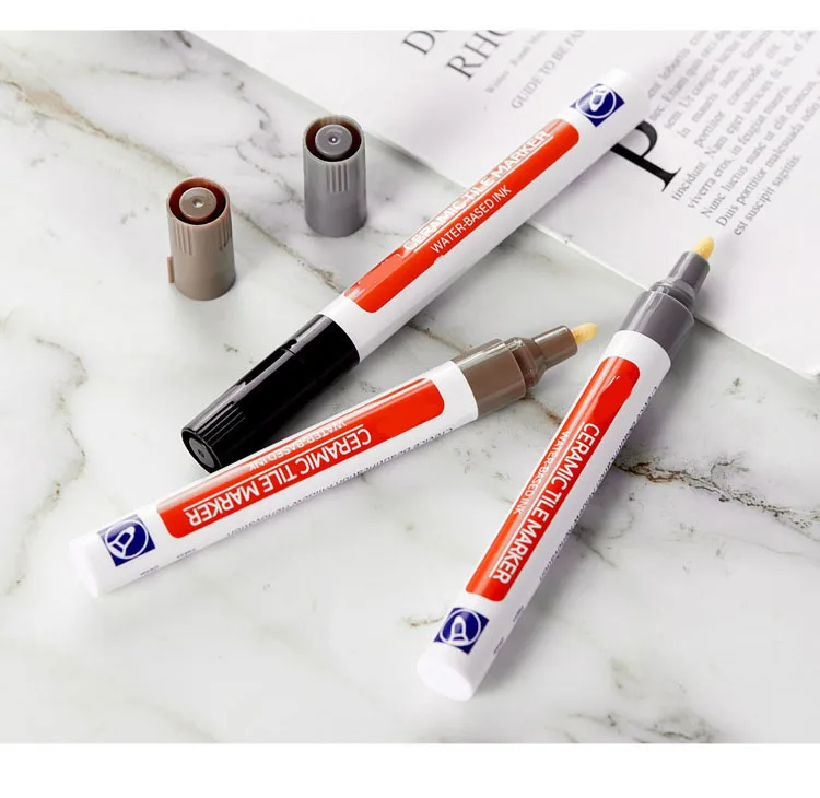 Hot sale Waterproof Grouting Repair Pen House Ceramic restorer marker Tile Beauty Marker tile permanent paint marker pen