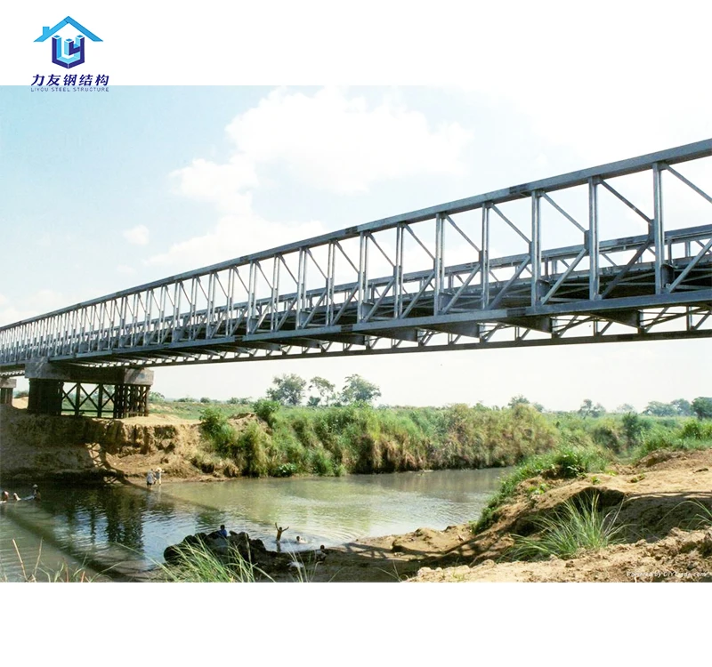 2025 High Quality  Prefabricated Heavy Steel Structure Pedestrian Bridge /Overpass Warehouse Workshop Building  for Sale
