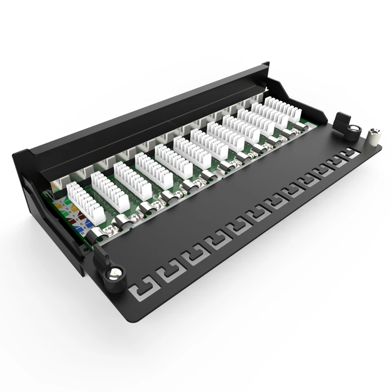 FTP 12 портов Лидер продаж RJ45 CAT6A CAT6 CAT5E poe коммутационная панель