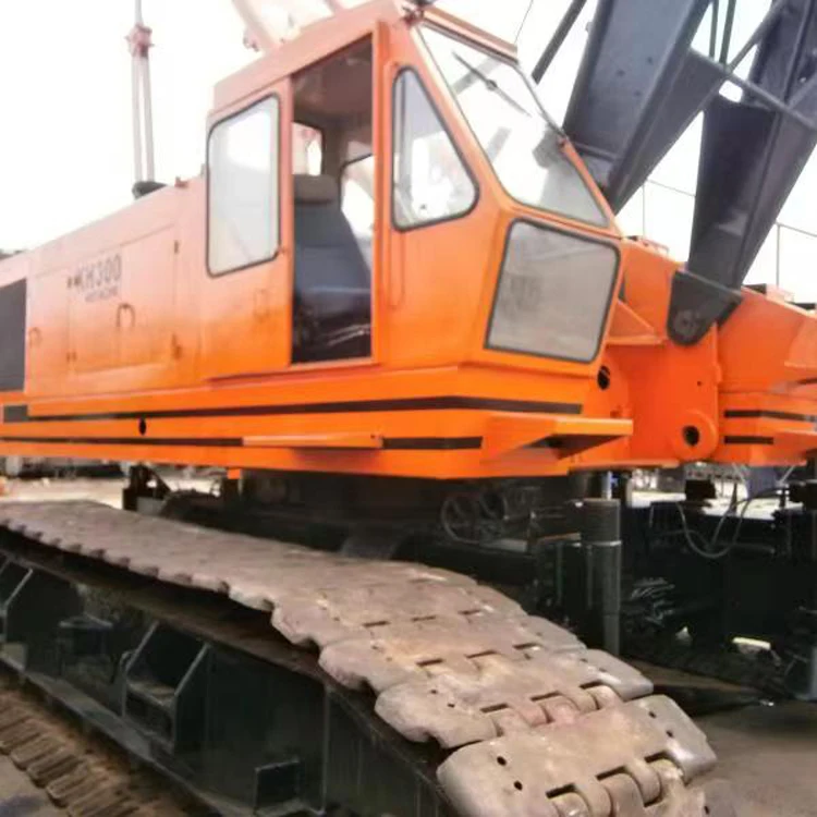 Использованный оригинальный японский гусеничный кран HITACHI Kh300 80 тонн в