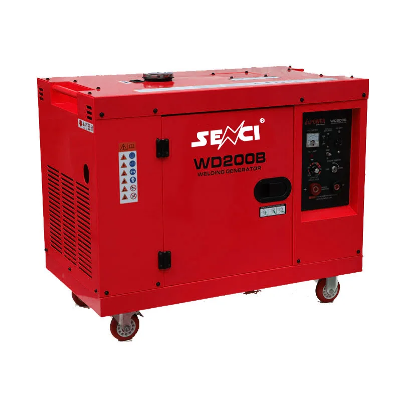 SENCI 4KW 200A Diesel Welder Generator Welding Generators
