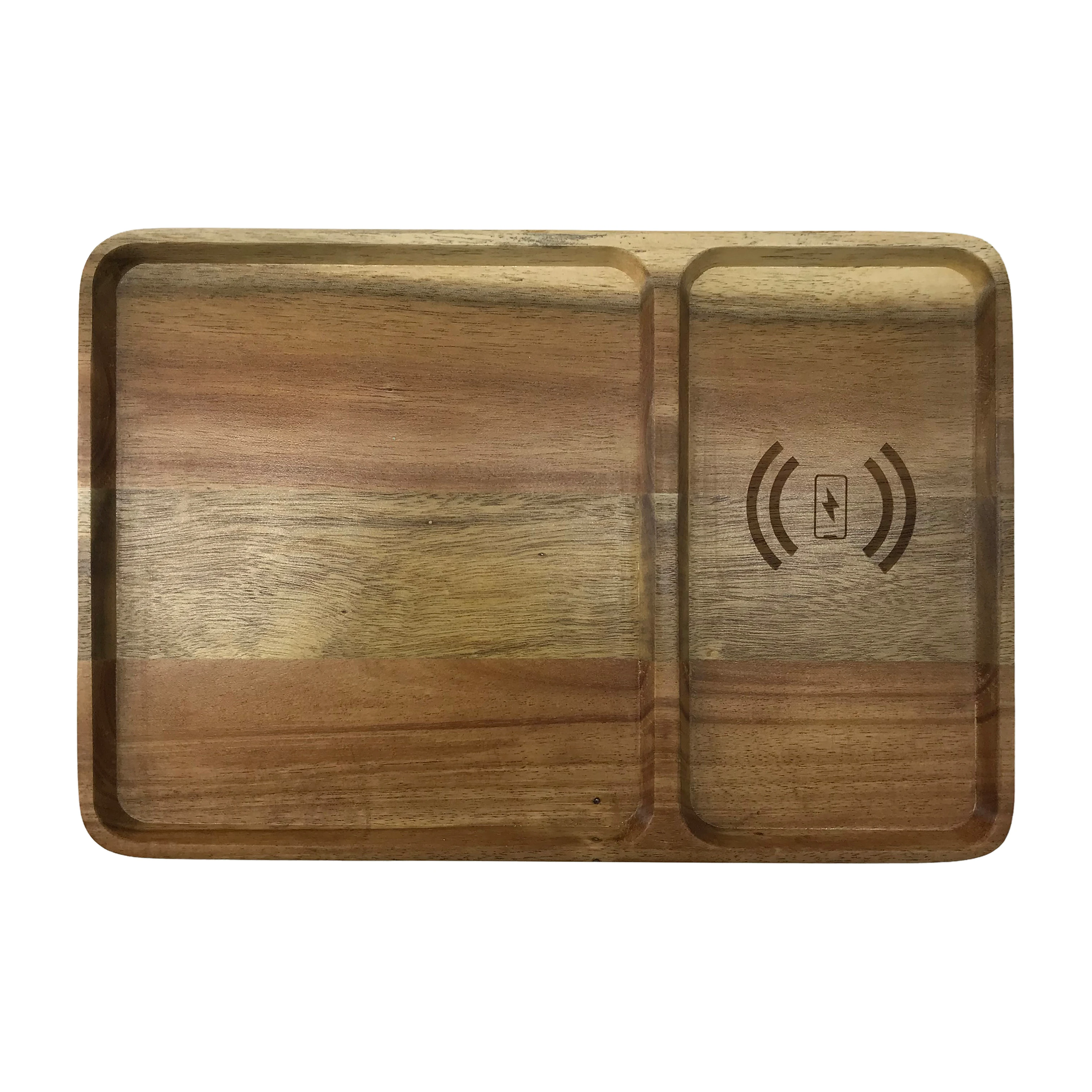 
Wireless charging and storage tray 