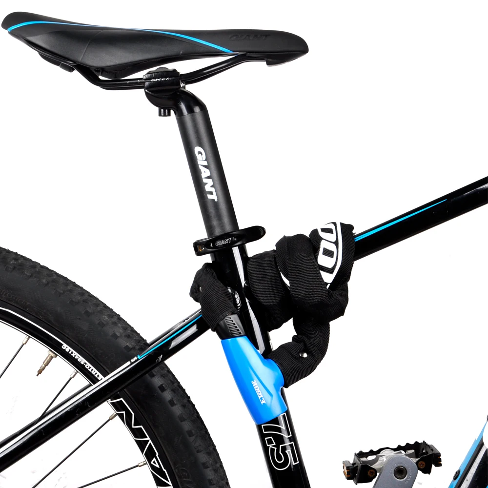 
High-cost -performance 1 meter Mountain Electric Bike Lock Chain Lock with 6 mm Square Chain 
