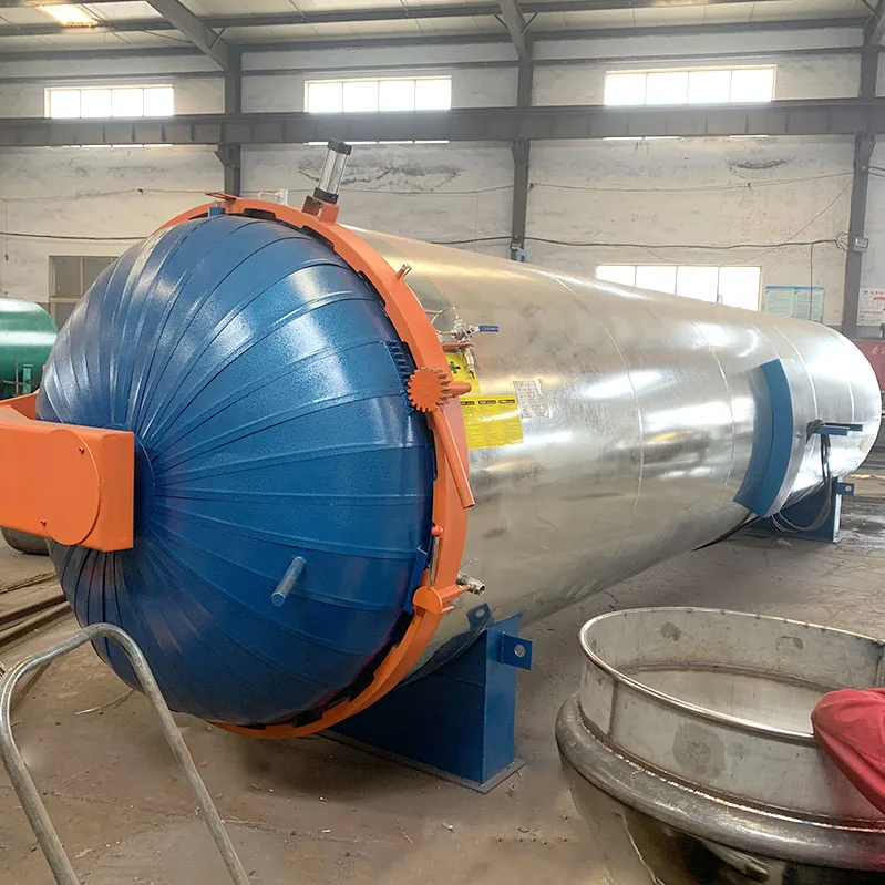 Automatic Carbon Fiber Pressure Vessel Double Door Autoclave Vulcanizing Autoclave
