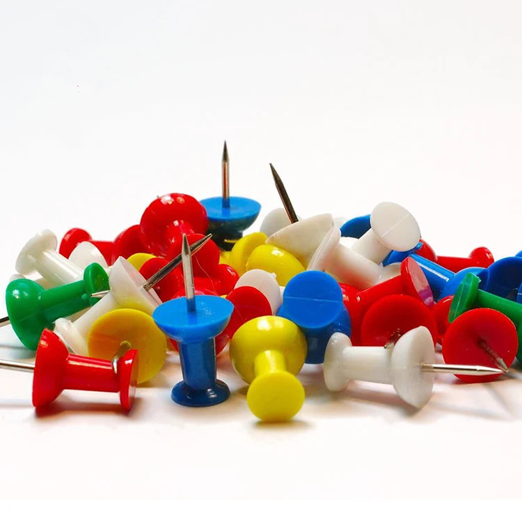 Push Pins Metal Office Silver Oem China Stainless Sets Colorful Plastic Colorful Jumbo Big Head