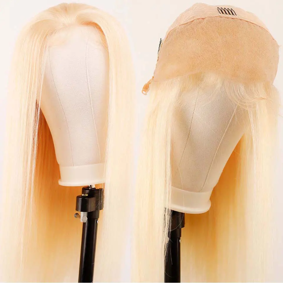Cheap Full Lace Blonde Wigs Human Hair 613 Wigs Human Hair Lace Front Blonde Platinum Blonde Hd Full Lace Wavy Wig Human Hair