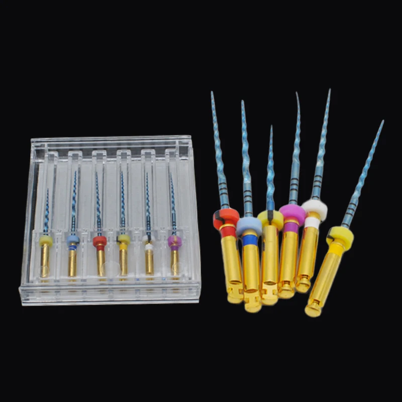 Лучшие Стоматологические материалы, Niti файлы, двигатель, используйте 6 шт./упак.