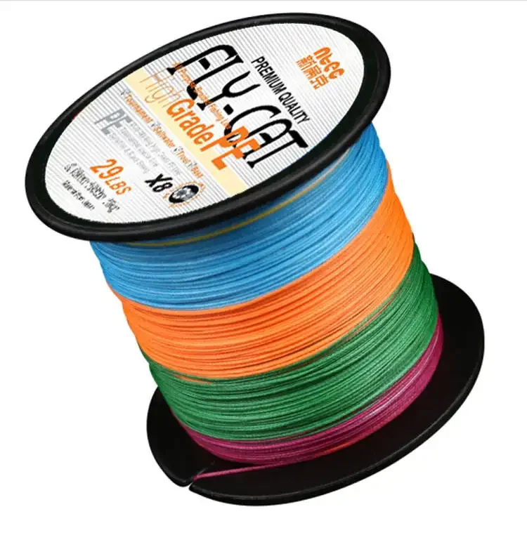 PE8 woven fishing line, carp fishing line can be customized in length