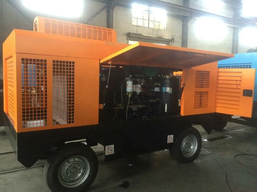  KSCY-550/14 5 550cfm 14.5bar портативный дизельный Винтовой Воздушный Компрессор
