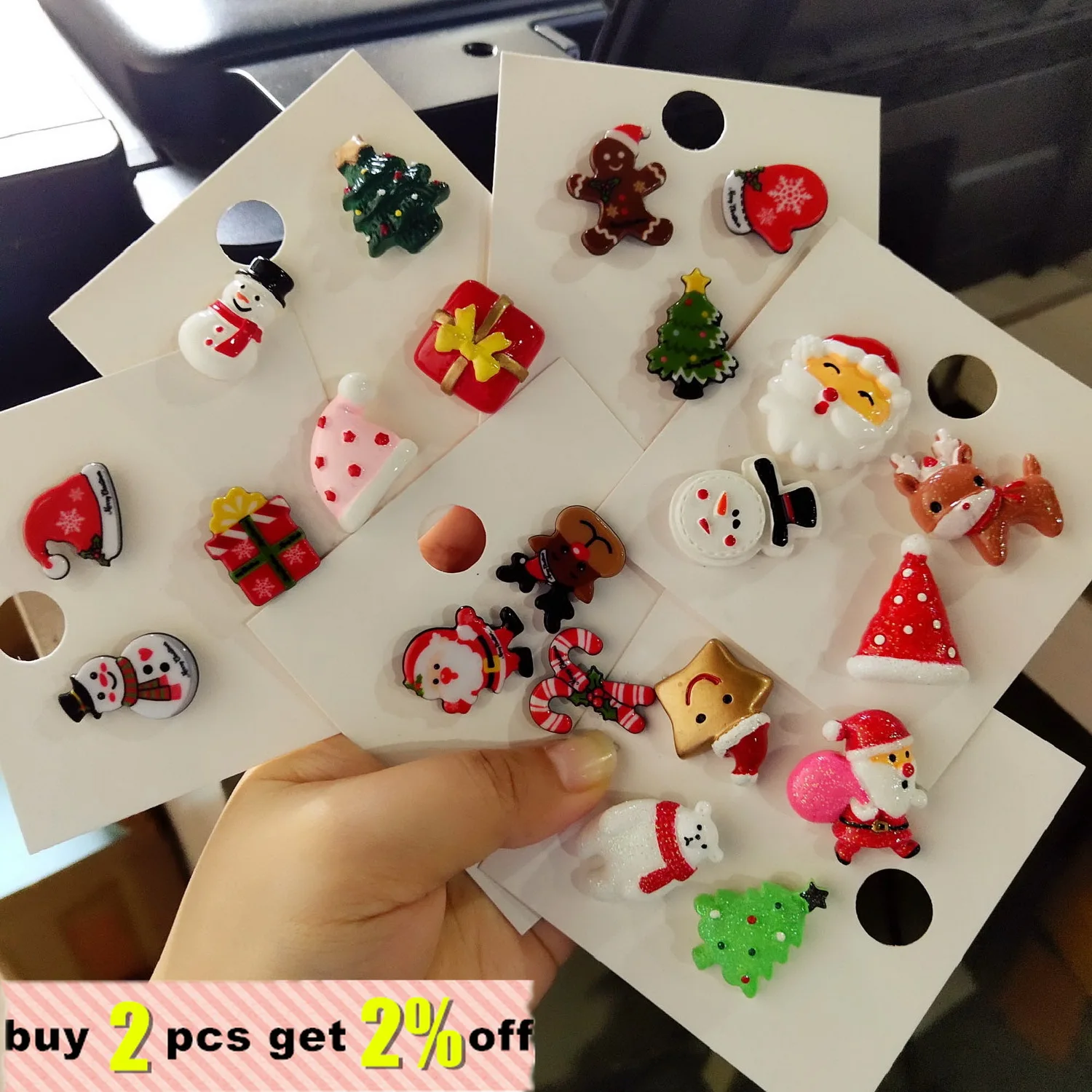 3pcs/set Merry Christmas Custom Brooches Christmas Socks Christmas Tree Elk Enamel Badge Brooch Women Fashion Party Jewelry Gift