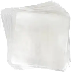 Eco Friendly Vinyl Record Sleeves [25 Pack] - Outer Album Covers With Premium Clarity for 12 Inch LPs