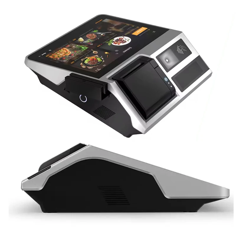 Cash Register for Sale Android Order Display System Cashier Counter Table for Restaurant Ouch Screen Cash