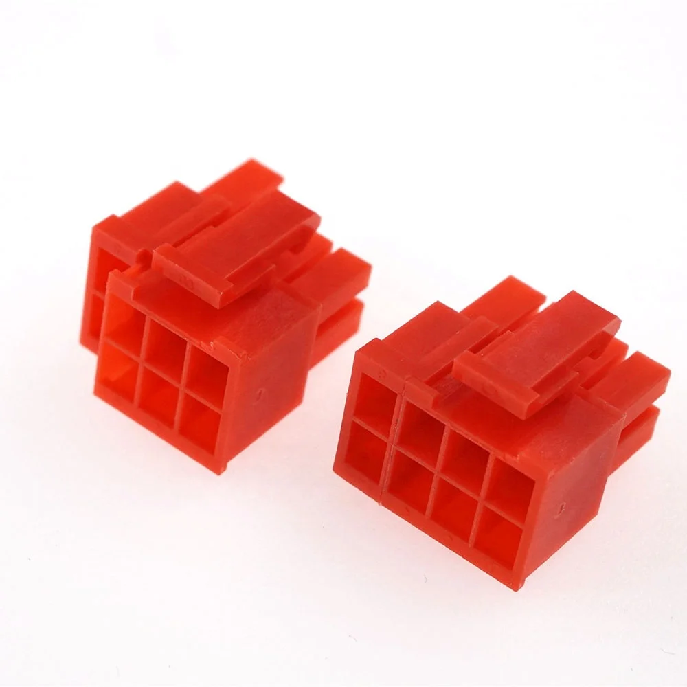 4.2 mm GPU 6+2 8 Pin Receptacle Housing Female Socket PCI Express PCI-E PCIe Video Card Graphic Card Shell cross Mini-Fit Jr