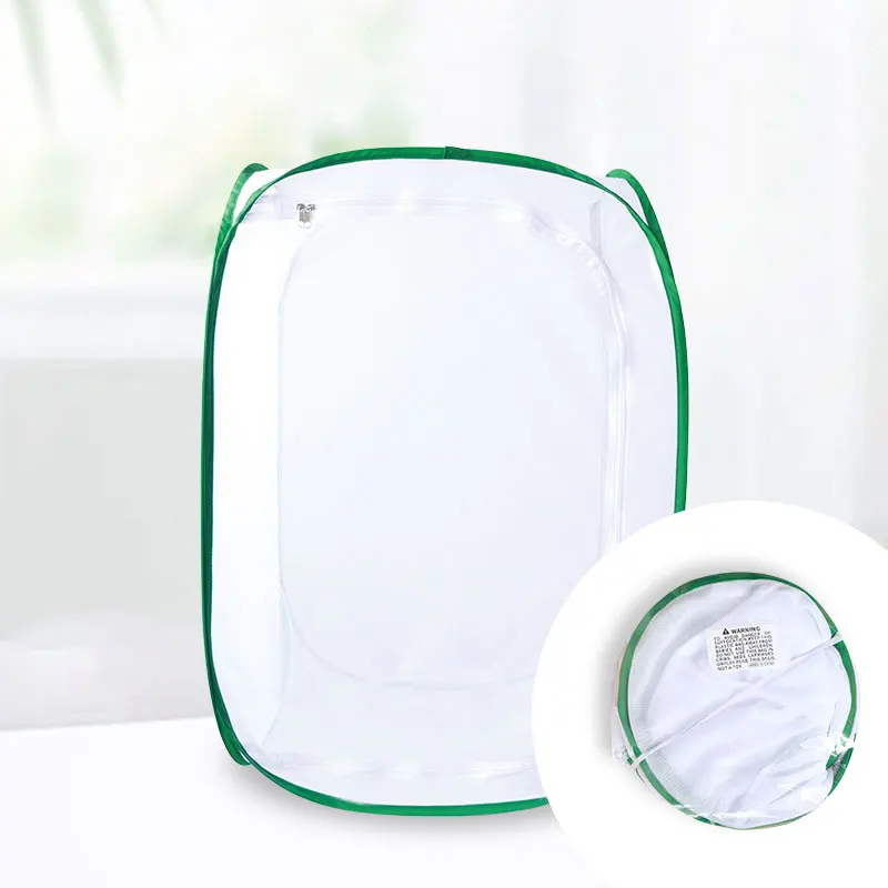 wholesale Large Monarch Butterfly Habitat Breeding Cages Net Giant Collapsible Insect Mesh Cage