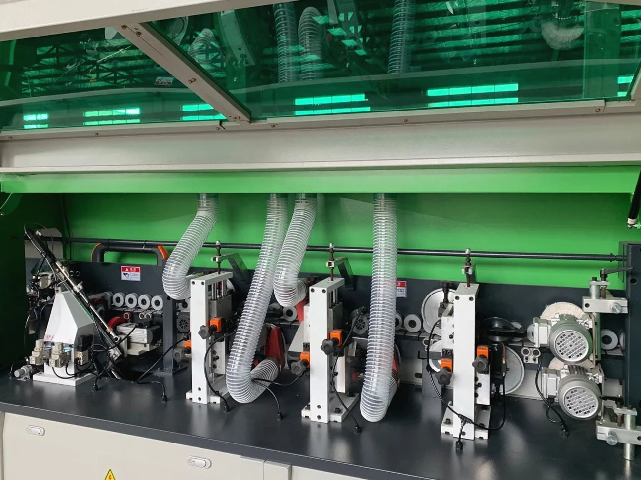 high speed automatic edge banding machine Plywood /PVC/MDF board ABS edge banding machine