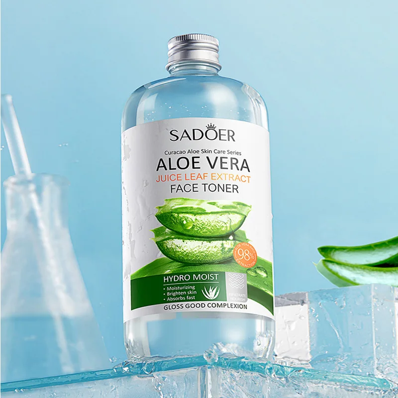 Moisturizing Face Mist Facial Toner Wholesale Toner ALOE VERA JUICE LEAF EXTRACT FACE TONER