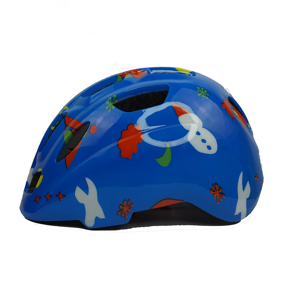 OEM In-mold Fashionable Blue Bicycle Helmets FOR Kids / Youth  Bike Helmets