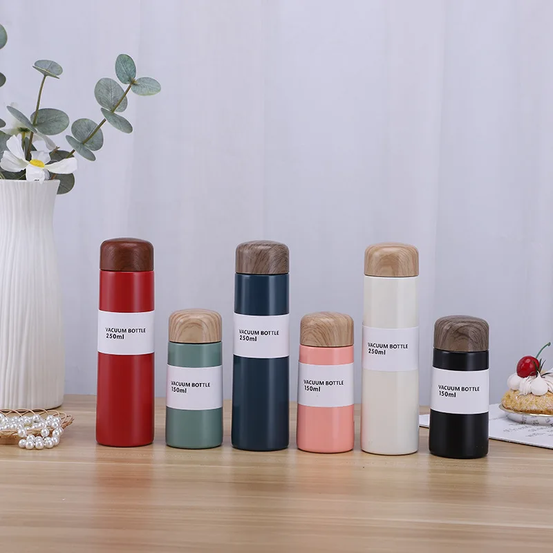 OEM 500ml Japanese Harajuku Style Double Wall Insulated Vacuum Travel Tumbler Thermos Vacuum Flask