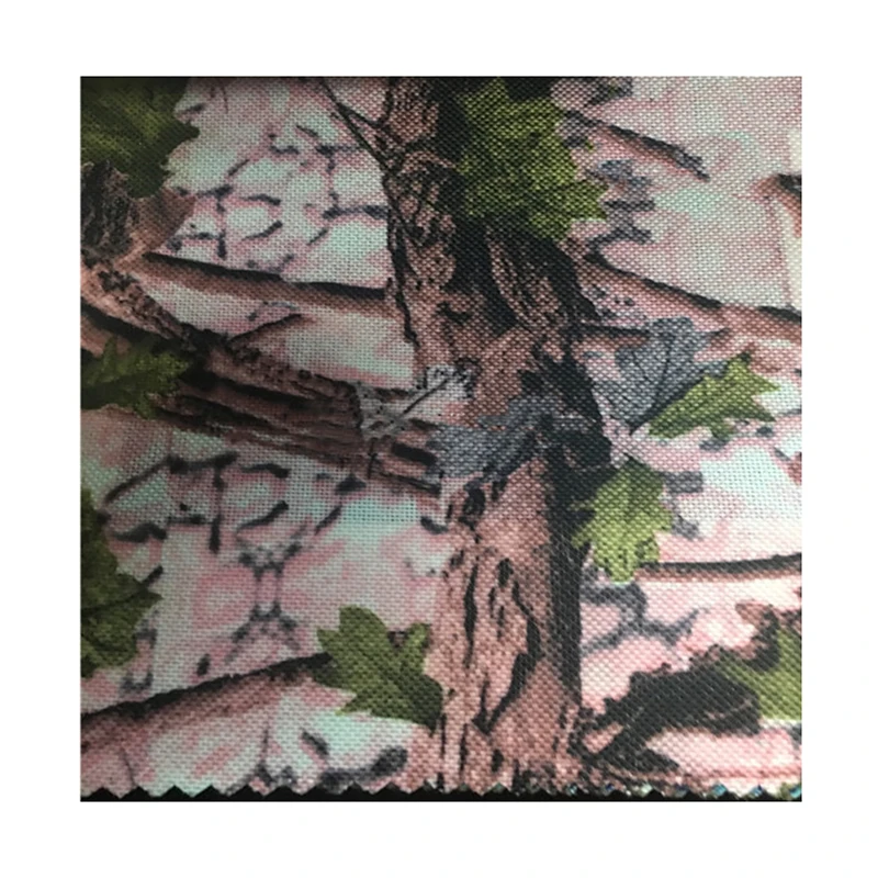 All Kinds Of Dissimilarity 600 D Polyester Camouflage Printed Oxford Camera Bag Fabric With PVC coated