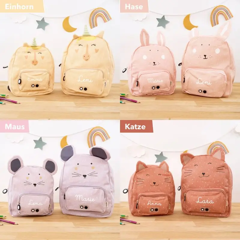 Fashion Design Kindergarten Schoolbag Characters Baby Kids Backpack Boys Girls School Bag Cartoon Waterproof Polyester Unisex